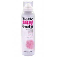 Масажна піна Love To Love TICKLE MY BODY Cotton candy 150 мл зволожувальна — Keks-Hub