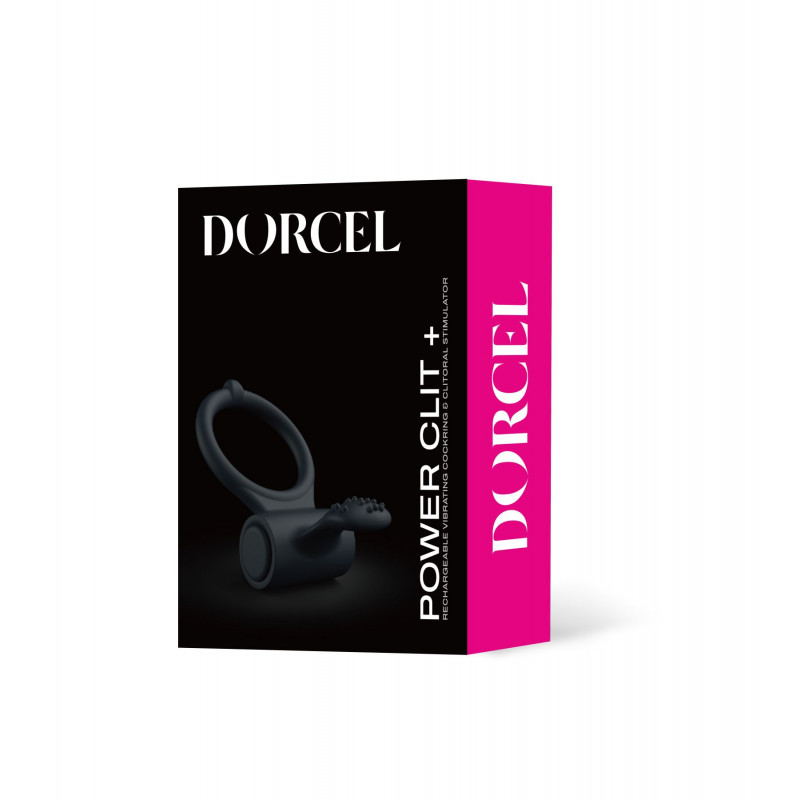 Ерекційне кільце Dorcel Power Clit Plus у вишуканій упаковці бренду Dorcel