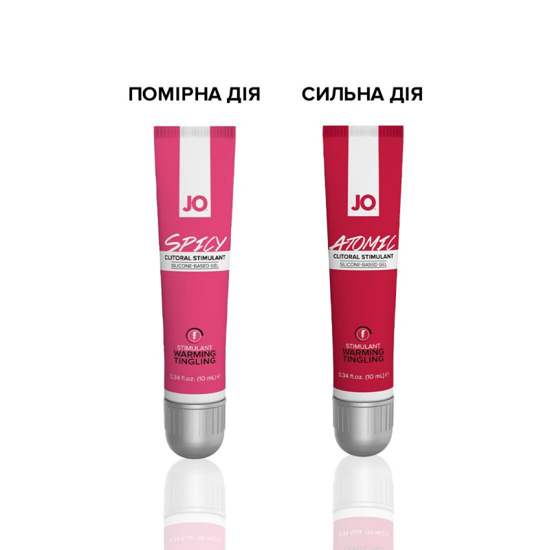 Збуджувальний гель JO SPICY WARMING (10 мл) як частина інтимного набору, ідея для подарунка