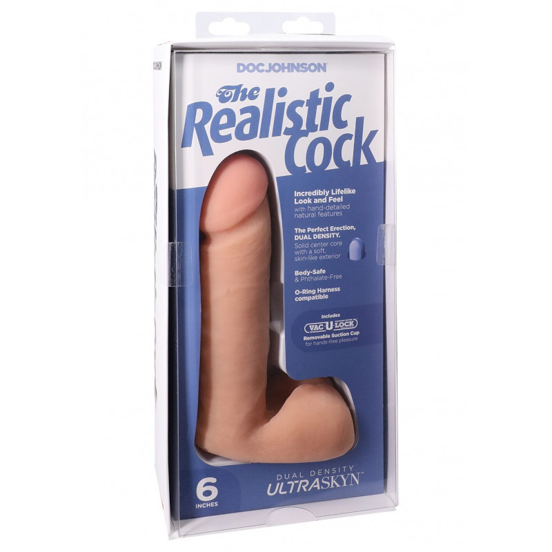 Фалоімітатор Doc Johnson Realistic Cock 6