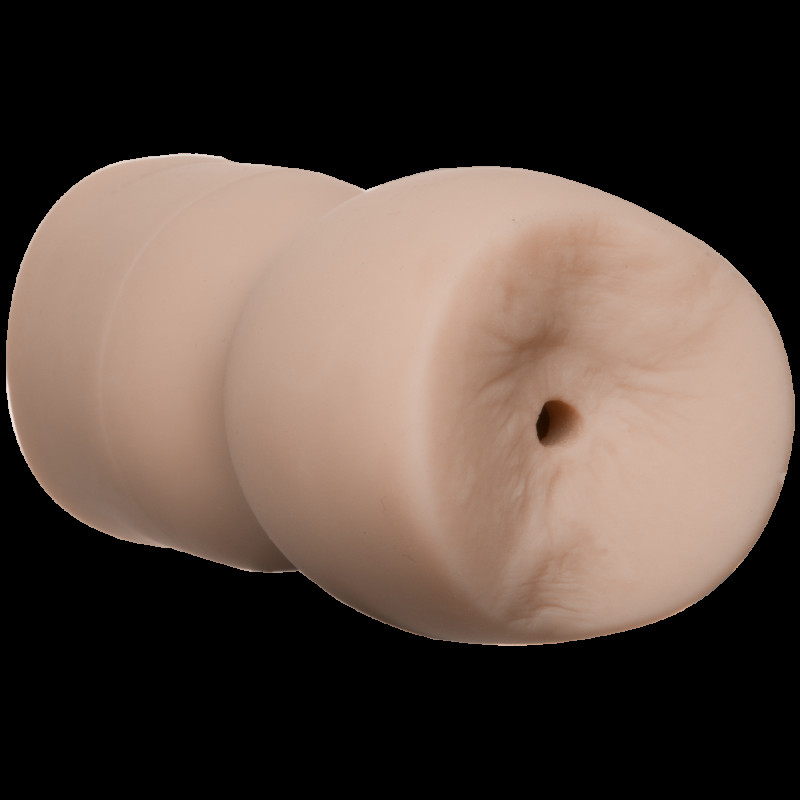 Мастурбатор Doc Johnson Sasha Grey Ultraskyn 2 Fuckhole: детальний вигляд збоку, демонструє форму та розміри