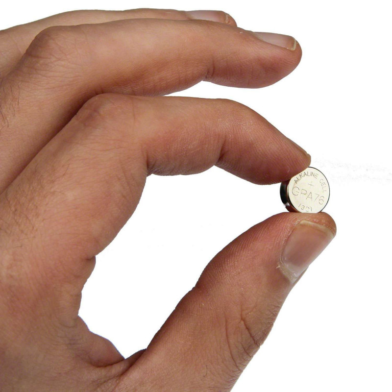 Упаковка батарейок GP LR44 1.5V: блістер з 4 штук, бренд GP, чіткі позначки