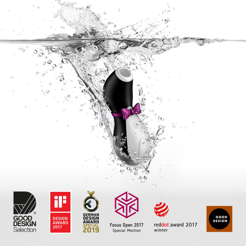 Вакуумний кліторальний стимулятор Satisfyer Penguin, демонстрація режимів вібрації