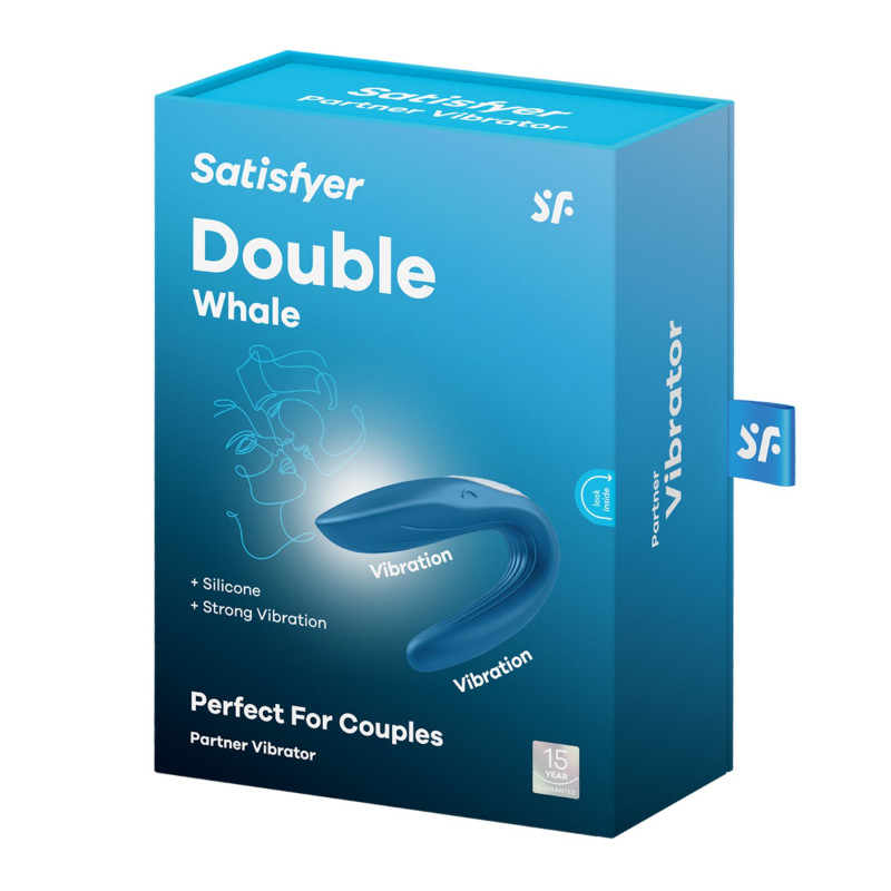 Satisfyer Double Whale - демонстрація режимів вібрації, що перемикаються на вібраторі