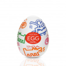 Мастурбатор-яйце Tenga Keith Haring Egg Street — Keks-Hub