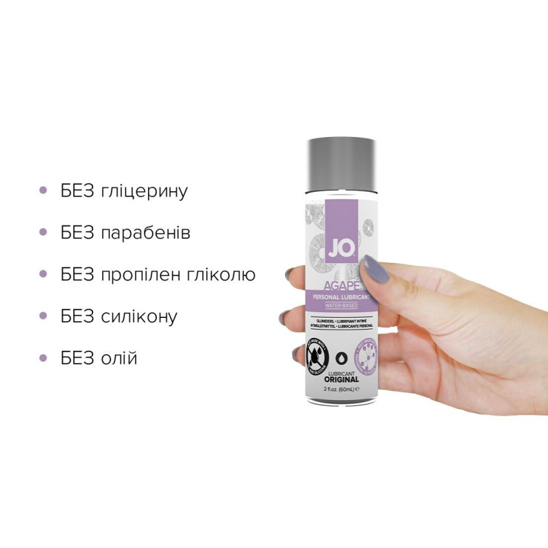 Змазка JO AGAPE ORIGINAL - детальний вигляд