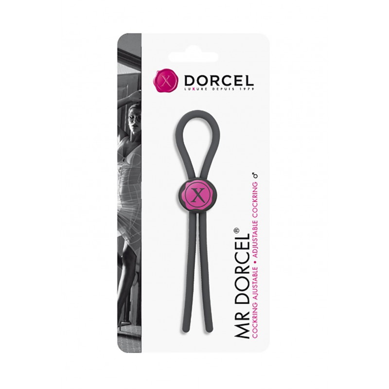 Текстура матеріалу ерекційного кільця-ласо Dorcel Mr.Dorcel, м'який та еластичний силікон