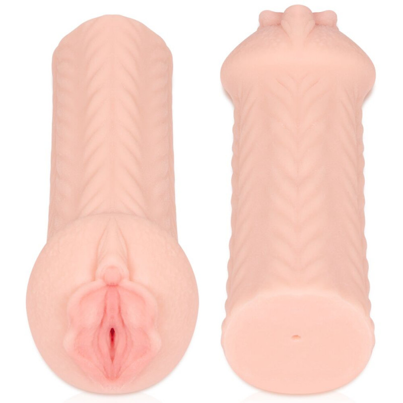 Мастурбатор Kokos Elegance 004 Double Layer: вид збоку, що демонструє ергономічну форму