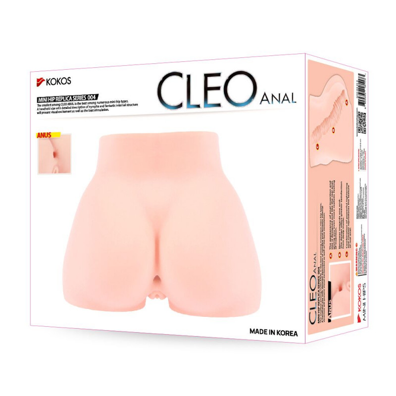 Мастурбатор Kokos Cleo Anal - загальний вигляд з комплектацією
