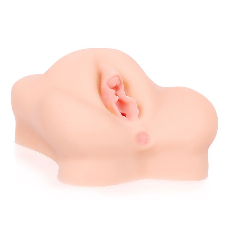 Мастурбатор-вагіна Kokos Adarashi-2 двошаровий, деталі текстури