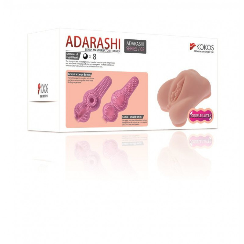 Мастурбатор-вагіна Kokos Adarashi-2, елементи дизайну