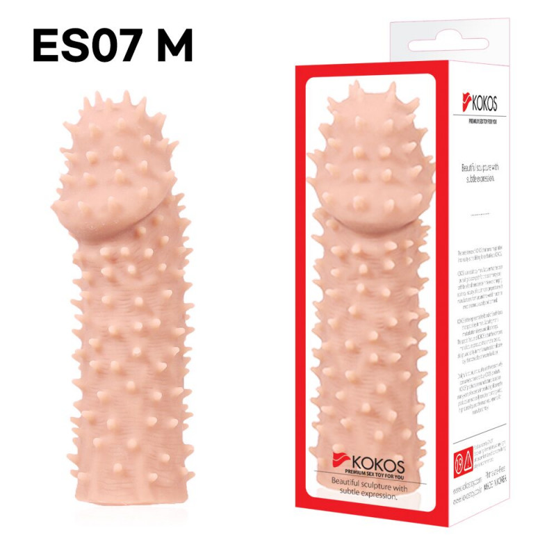 Насадка Kokos Extreme Sleeve ES.07 (M) - текстура для стимуляції