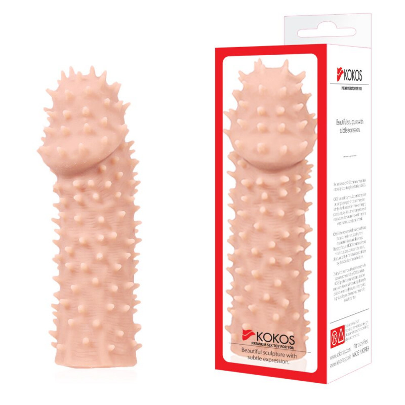 Детальний вигляд насадки Kokos Extreme Sleeve ES.07 (M) - еластична, для потовщення