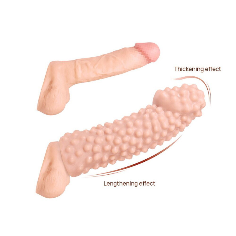 Насадка на член Kokos Extreme Sleeve ES.10 розмір M, вид збоку