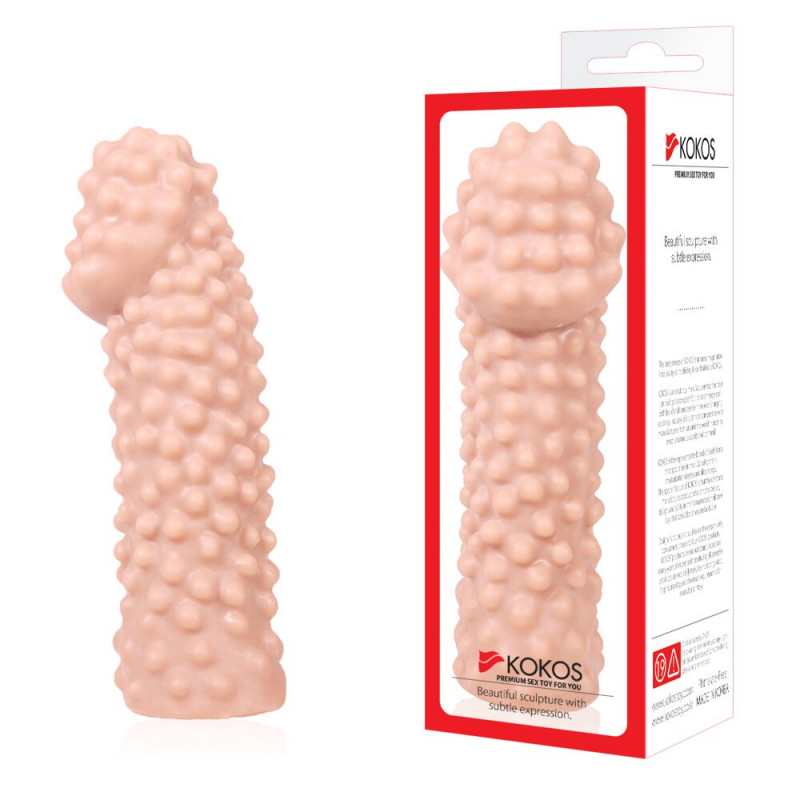 Упаковка насадки на член Kokos Extreme Sleeve ES.10 розмір M