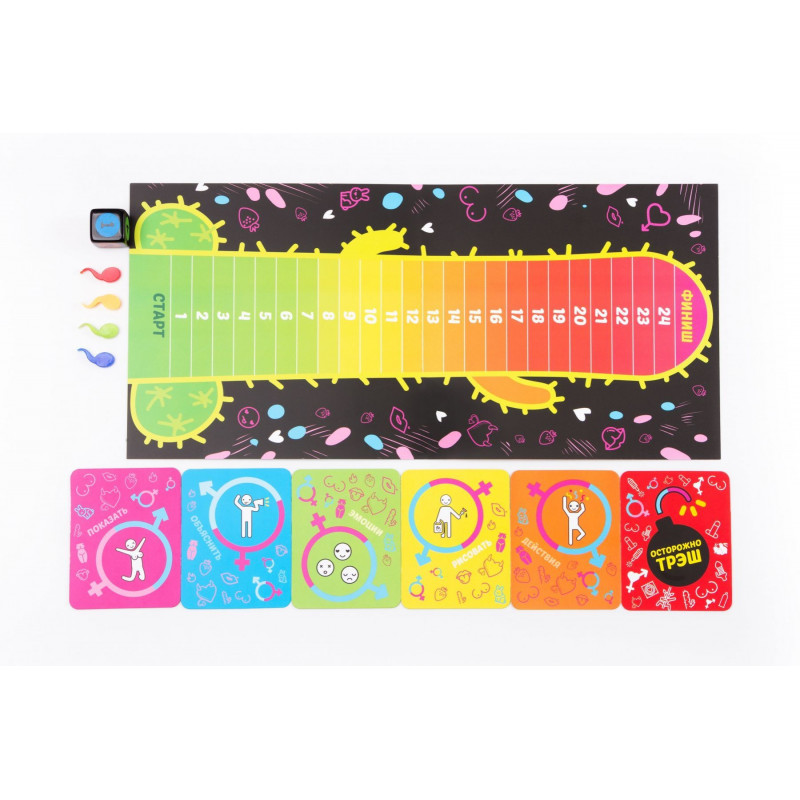 Еротична гра Эродит (RU) FunGamesShop - демонстрація різноманіття завдань