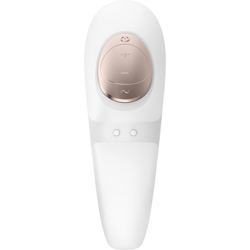 Текстура силіконового покриття вакуумного вібратора Satisfyer Pro 4 Couples