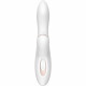Упаковка вакуумного вібратора-кролика Satisfyer Pro Plus G-Spot Rabbit, біла коробка з логотипом бренду
