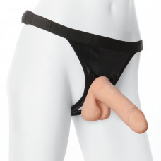 Трусики зі страпоном Doc Johnson Vac-U-Lock 7 Inch ULTRASKYN Ultra Harness (діаметр 4,3 см)