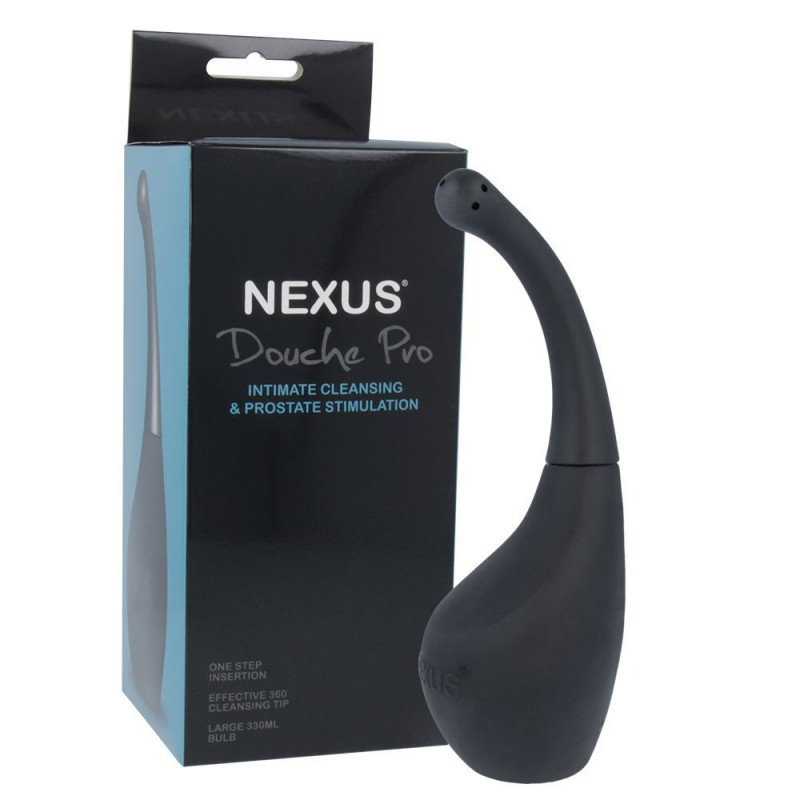 Упаковка спринцівки Nexus Douche PRO 330мл, білий брендований картон