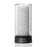 Мастурбатор Tenga 3D Pile дуже ніжний антибактеріальний еластомер зі сріблом