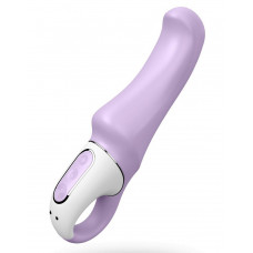 Вібратор Satisfyer Vibes Charming Smile потужний, гнучкий стовбур, літій силікон, 12 режимів — Keks-Hub