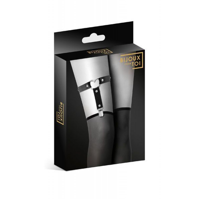Элегантная упаковка подвязки на ногу Bijoux Pour Toi WITH HEART - идеальный подарок