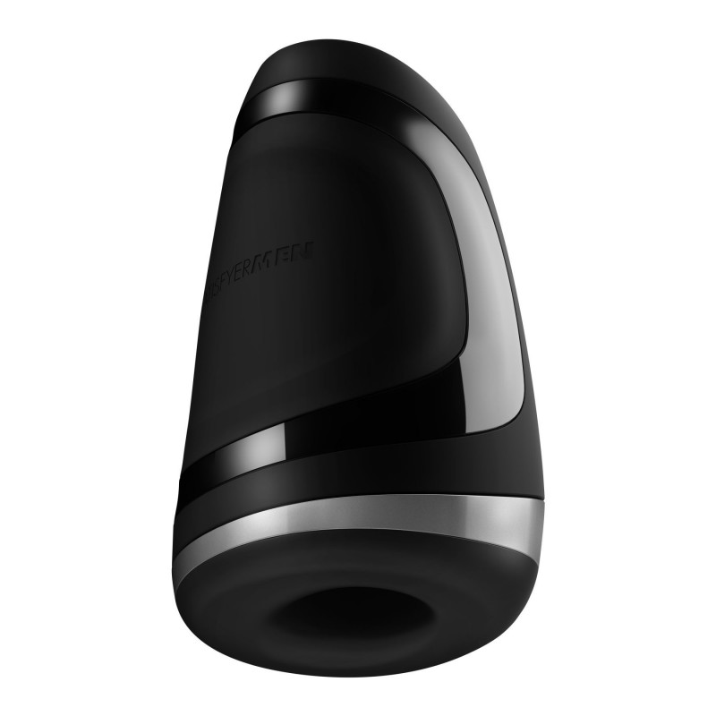 Мастурбатор Satisfyer Men Heat Vibration с подогревом и вибрацией, имитация минета - вид сбоку