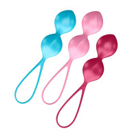Вагінальні кульки Satisfyer V Balls 3 пари, діаметр 3,4 см, маса 79-114-150г, монолітні