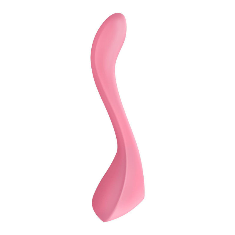 Satisfyer Endless Joy Pink: вид збоку, демонстрація ергономічної форми