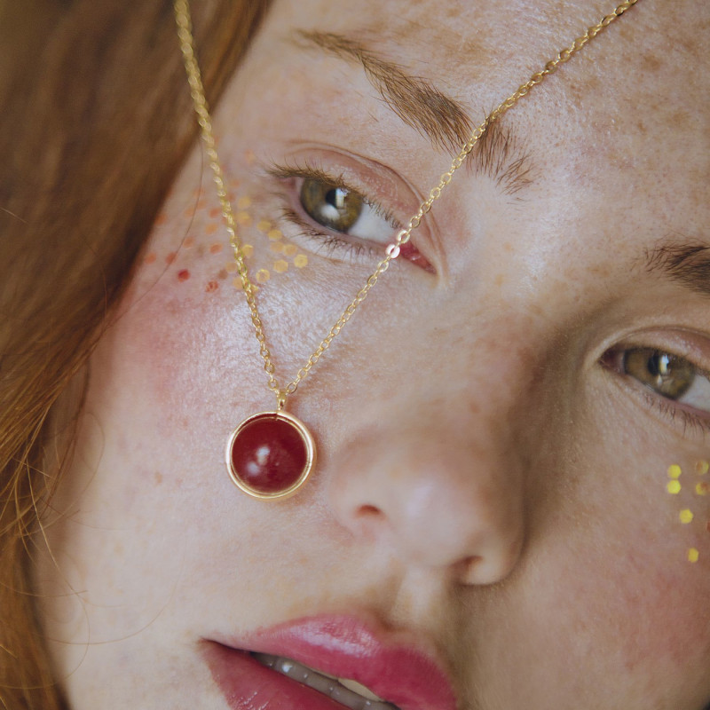 Bijoux Indiscrets HOROSCOPE - Leo (Лев) - набір включає гель для клітора та елегантну підвіску