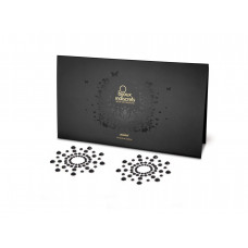 Прикраса на груди Bijoux Indiscrets Mimi Black з кристалами — Keks-Hub