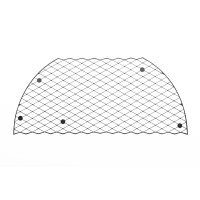 Маска на обличчя Bijoux Indiscrets - Louise Mask, вінілова, клейове кріплення