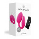 Віброяйце Love To Love Wonderlove збоку, демонстрація вигинів та кліторального стимулятора