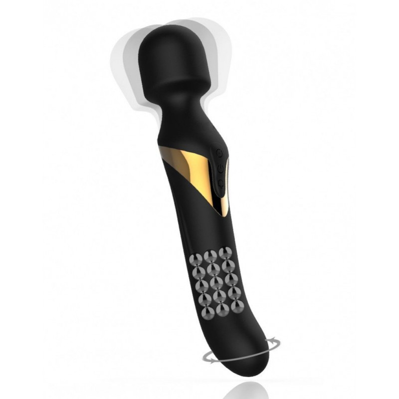 Комплект вібромасажера 2в1 Dorcel Dual Orgasms Gold – елегантна м'ята упаковка, ідеальний подарунок