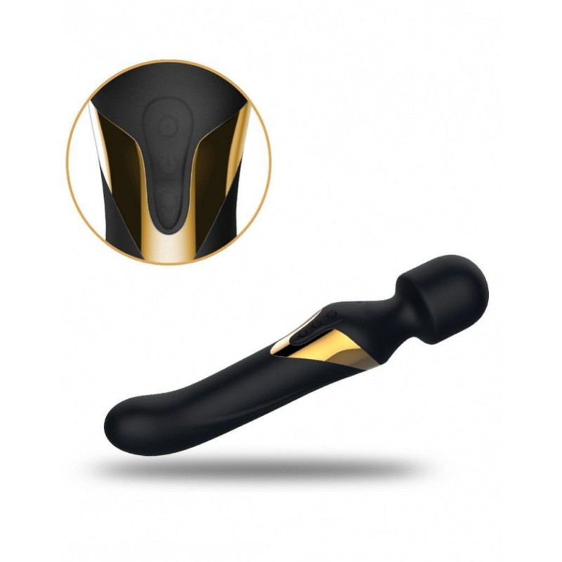 Текстура силіконового покриття вібромасажера Dorcel Dual Orgasms Gold – гладкість і ніжність для чутливих зон