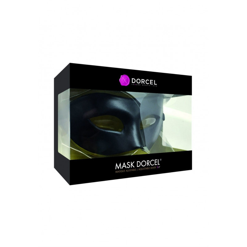 Маска на обличчя Dorcel MASK DORCEL, текстура екошкіри, якісне виконання