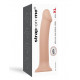 Насадка для страпону Strap-On-Me Dual Density Dildo Flesh XL, 4.5 см, крупним планом