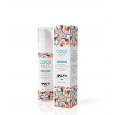 Масажна олія Exsens Coconut 50 мл розігріваюча, без цукру, їстівна