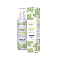 Масажна олія Exsens Organic Spear Mint 50мл розігрівальна