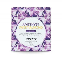Пробник масажної олії Amethyst Sweet Almond Exsens 3мл