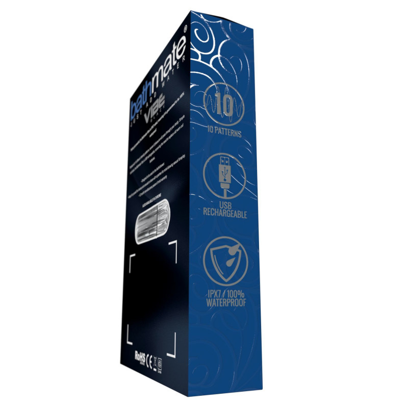 Текстура поверхні вібропулі Bathmate Vibe Bullet Black, приємна на дотик