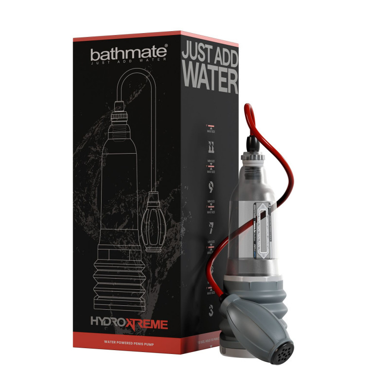 Комплектація гідропомпи Bathmate HydroXtreme 5, усі аксесуари