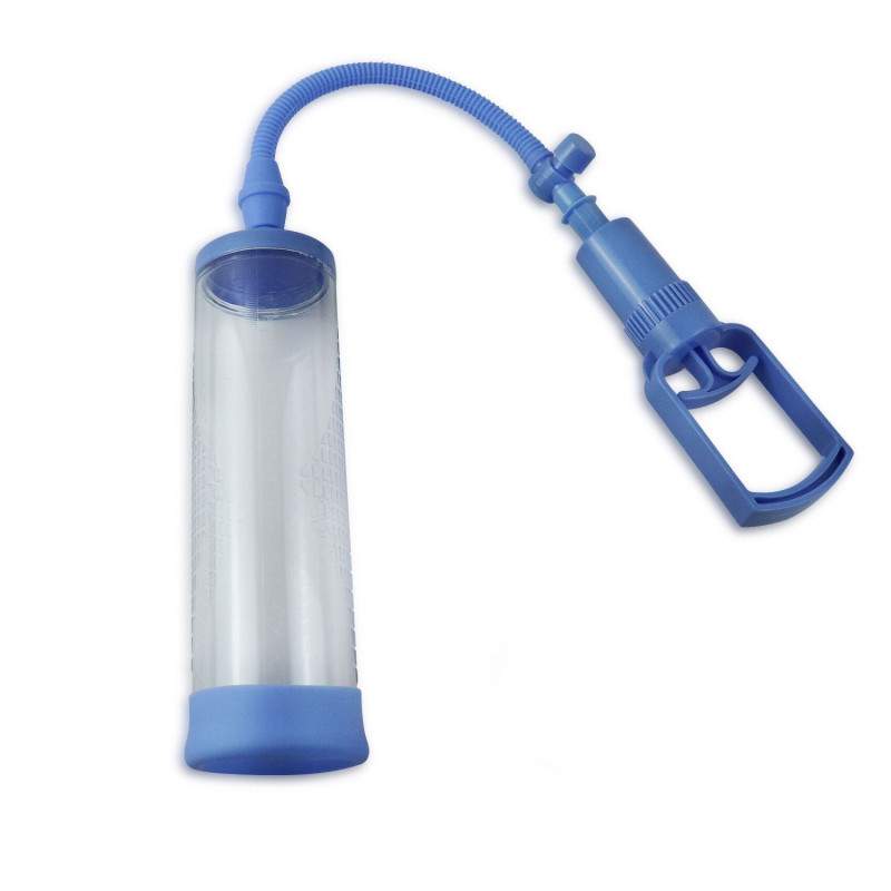 Вакуумна помпа Men Powerup Blue - вигляд збоку для кращого розуміння конструкції