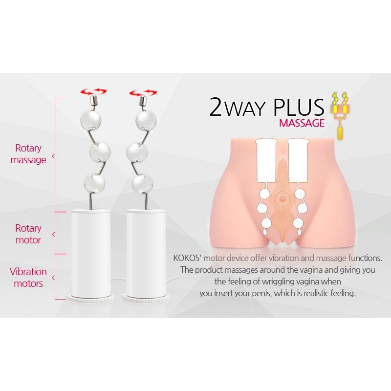 Мастурбатор Kokos Cherry 2WayPlus: пристрій вібрації, регульовані режими