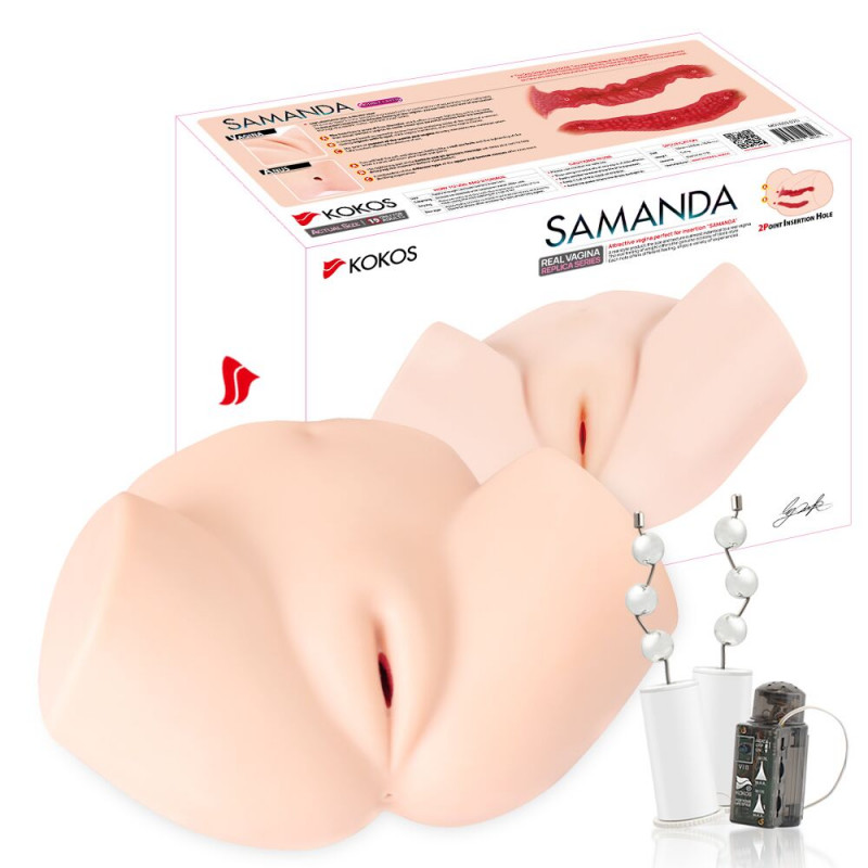 Комплектація мастурбатора Kokos Samanda 2WayPlus (з аксесуарами, якщо є)