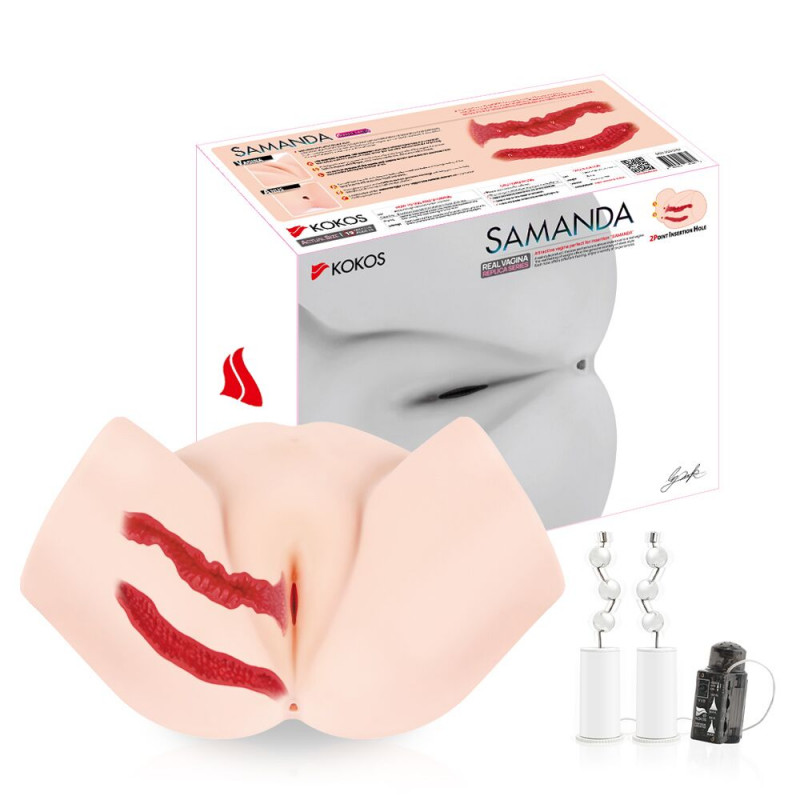 Мастурбатор Kokos Samanda 2WayPlus, приклад використання