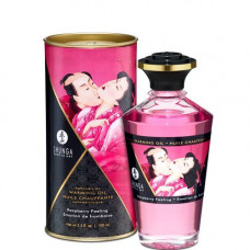 Розігрівальна олія Shunga Aphrodisiac Warming Oil – Raspberry Feeling (100 мл) — Keks-Hub