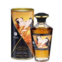 Розігрівальна олія Shunga Aphrodisiac Warming Oil – Caramel Kisses (100 мл)