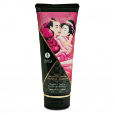 Їстівний масажний крем Shunga Raspberry Feeling, 200 мл — Keks-Hub